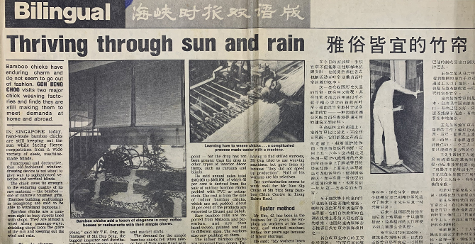 Bamboo Chicks & Blinds Market Recognition